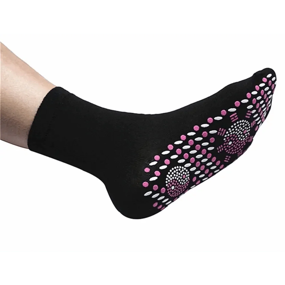 Unisex Self-heating Magnetic Socks  Self-warming Comfortable Winter Warm Massage Soft Pain Relieve Socks