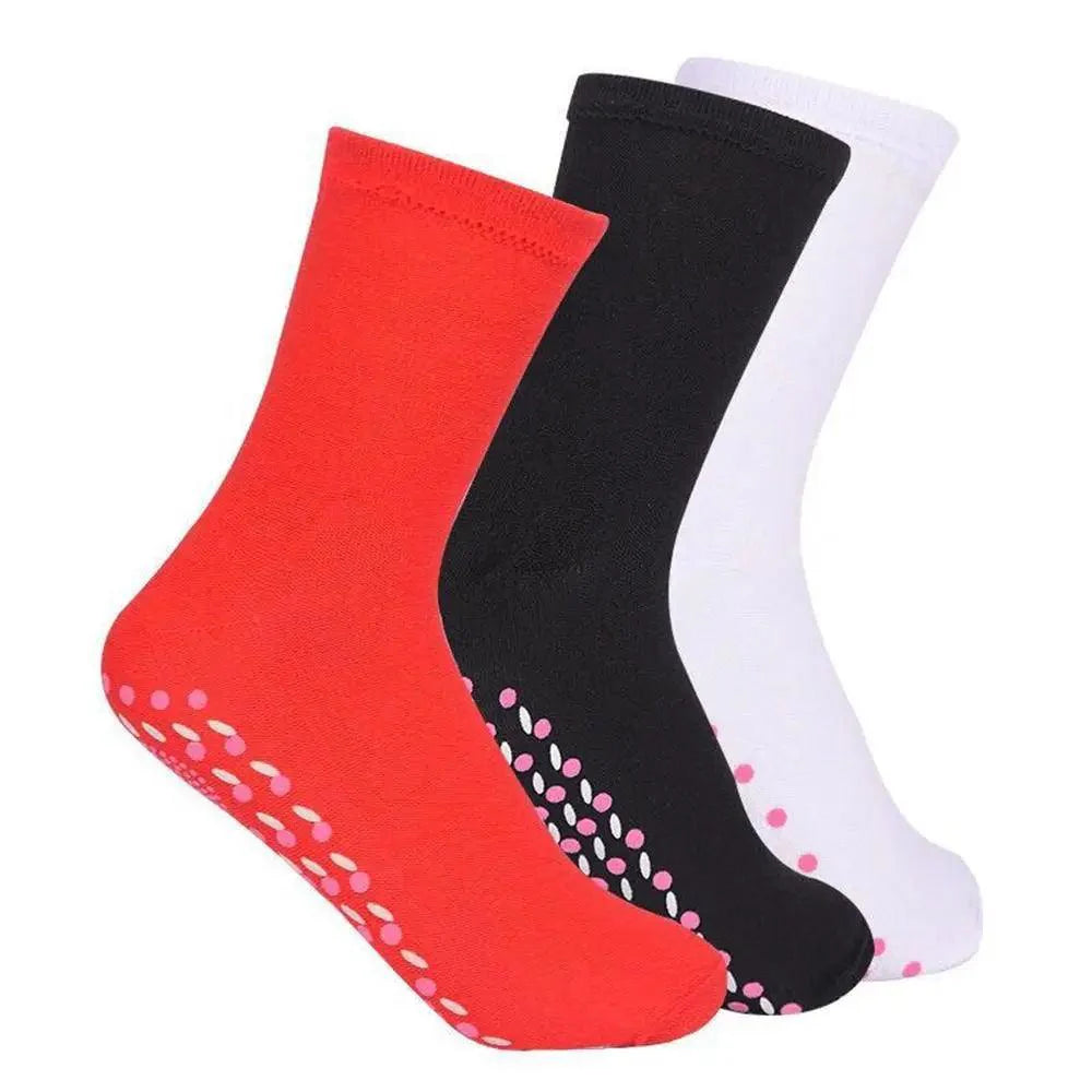 Unisex Self-heating Magnetic Socks  Self-warming Comfortable Winter Warm Massage Soft Pain Relieve Socks