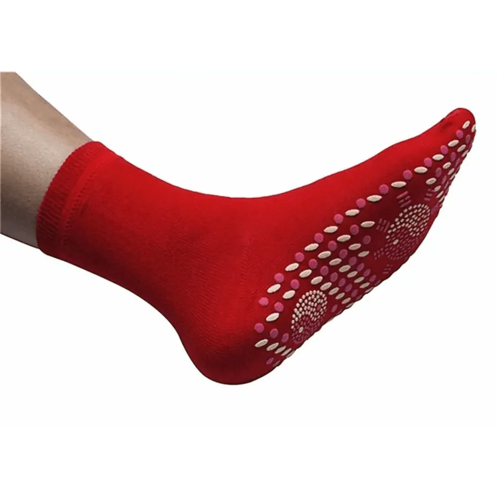 Unisex Self-heating Magnetic Socks  Self-warming Comfortable Winter Warm Massage Soft Pain Relieve Socks
