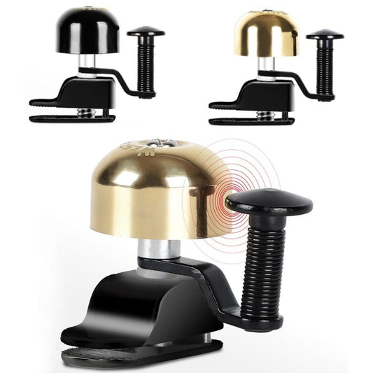 Vintage Bicycle Accessories Cycling Bells Ring Small Bicycle Bell Mountain Road Bike Horn Sound Alarm Safety Ring Classic Aluminum Bicycle Bell Loud Crisp Clear Sound Bike Bell For Adults Kids Fit For Road Bike Mountain Bike City Bike Sports Bike