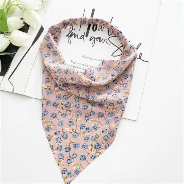 Vintage Style Women's Bandana Hair Band Scarf Print Paisley Bandanas Headwear Wrist Head Wrap Hair Scarf Headwear Hair Accessories Gifts