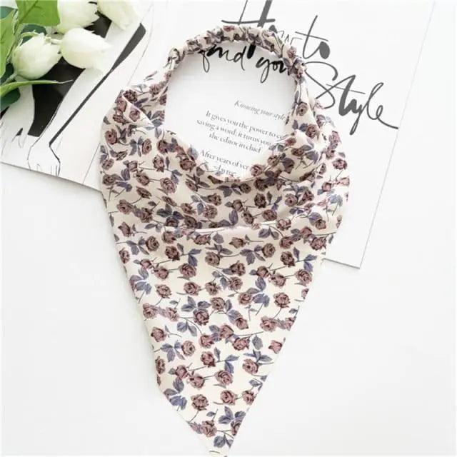 Vintage Style Women's Bandana Hair Band Scarf Print Paisley Bandanas Headwear Wrist Head Wrap Hair Scarf Headwear Hair Accessories Gifts