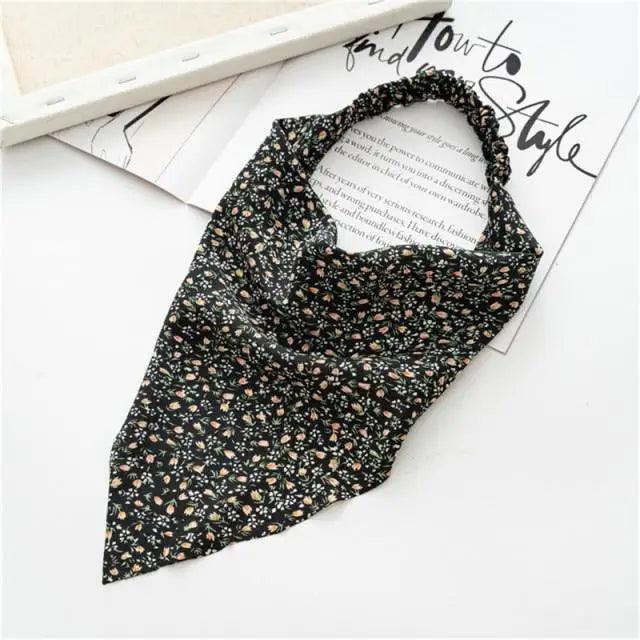 Vintage Style Women's Bandana Hair Band Scarf Print Paisley Bandanas Headwear Wrist Head Wrap Hair Scarf Headwear Hair Accessories Gifts