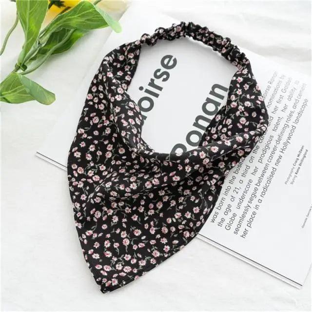 Vintage Style Women's Bandana Hair Band Scarf Print Paisley Bandanas Headwear Wrist Head Wrap Hair Scarf Headwear Hair Accessories Gifts
