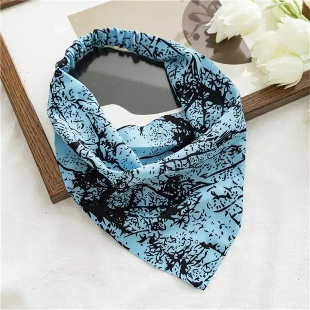 Vintage Style Women's Bandana Hair Band Scarf Print Paisley Bandanas Headwear Wrist Head Wrap Hair Scarf Headwear Hair Accessories Gifts