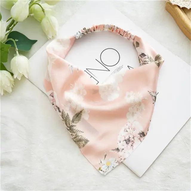 Vintage Style Women's Bandana Hair Band Scarf Print Paisley Bandanas Headwear Wrist Head Wrap Hair Scarf Headwear Hair Accessories Gifts