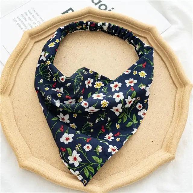 Vintage Style Women's Bandana Hair Band Scarf Print Paisley Bandanas Headwear Wrist Head Wrap Hair Scarf Headwear Hair Accessories Gifts