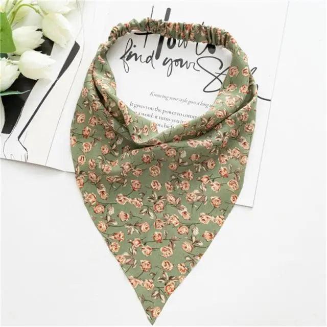 Vintage Style Women's Bandana Hair Band Scarf Print Paisley Bandanas Headwear Wrist Head Wrap Hair Scarf Headwear Hair Accessories Gifts