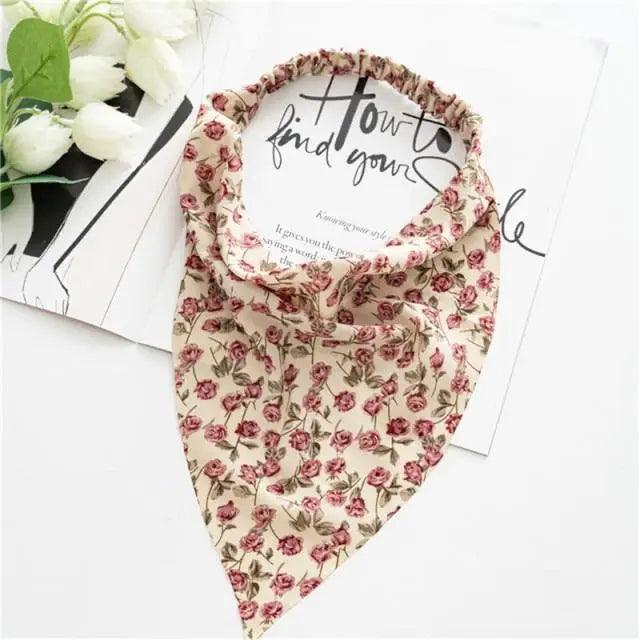 Vintage Style Women's Bandana Hair Band Scarf Print Paisley Bandanas Headwear Wrist Head Wrap Hair Scarf Headwear Hair Accessories Gifts