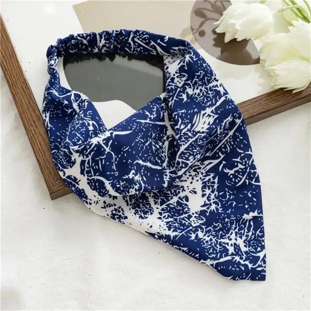 Vintage Style Women's Bandana Hair Band Scarf Print Paisley Bandanas Headwear Wrist Head Wrap Hair Scarf Headwear Hair Accessories Gifts