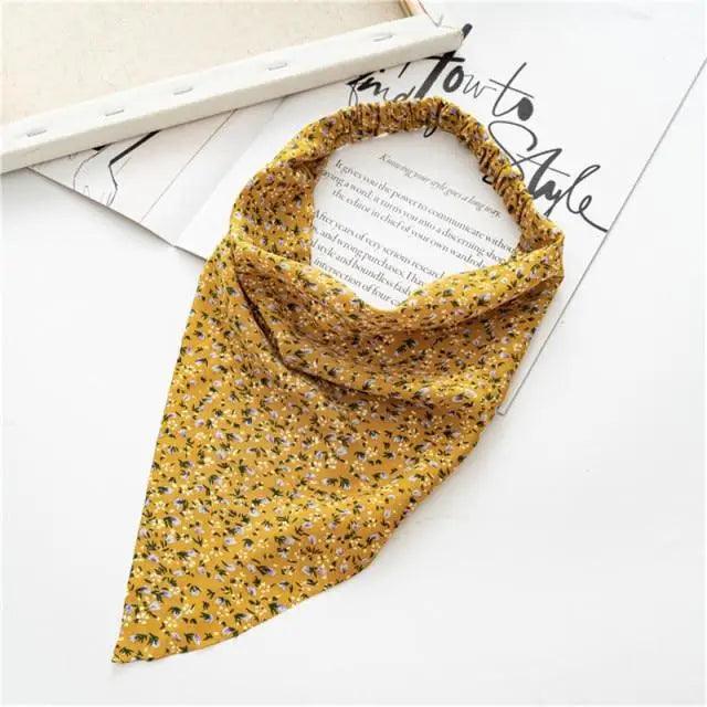 Vintage Style Women's Bandana Hair Band Scarf Print Paisley Bandanas Headwear Wrist Head Wrap Hair Scarf Headwear Hair Accessories Gifts