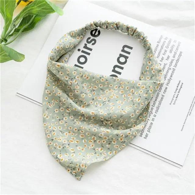 Vintage Style Women's Bandana Hair Band Scarf Print Paisley Bandanas Headwear Wrist Head Wrap Hair Scarf Headwear Hair Accessories Gifts