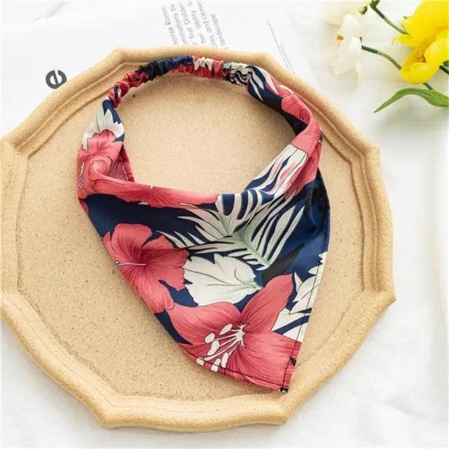 Vintage Style Women's Bandana Hair Band Scarf Print Paisley Bandanas Headwear Wrist Head Wrap Hair Scarf Headwear Hair Accessories Gifts