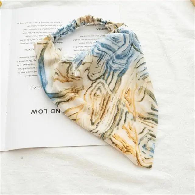 Vintage Style Women's Bandana Hair Band Scarf Print Paisley Bandanas Headwear Wrist Head Wrap Hair Scarf Headwear Hair Accessories Gifts