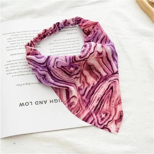 Vintage Style Women's Bandana Hair Band Scarf Print Paisley Bandanas Headwear Wrist Head Wrap Hair Scarf Headwear Hair Accessories Gifts