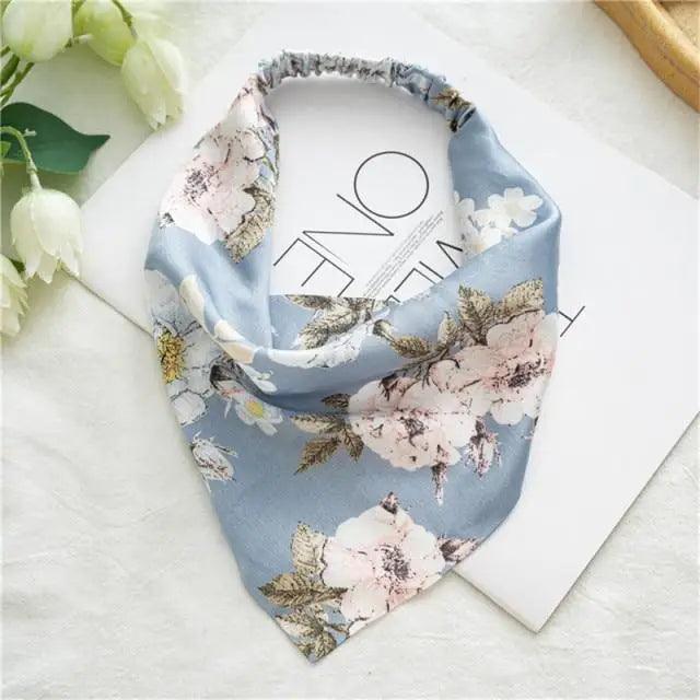 Vintage Style Women's Bandana Hair Band Scarf Print Paisley Bandanas Headwear Wrist Head Wrap Hair Scarf Headwear Hair Accessories Gifts