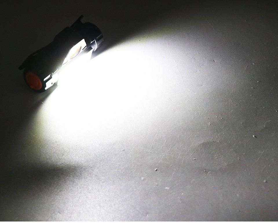 Waterproof 2 Light Mode USB LED Headlight With Magnet Rechargeable Headlamp Built-in 18650 Battery Flashlight  COB Work Light For Outdoor Camping Cycling Fishing Headlamp Flashlight