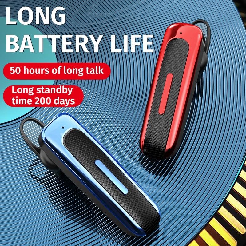 Waterproof Wireless Bluetooth Earphone Handsfree Earbuds Voice Answer in Ear Earbuds For Driving Running Headset With Mic Comfortable Ergonomic Design For Outdoor Workout Long Standby Earbuds Compatible With Smartphones