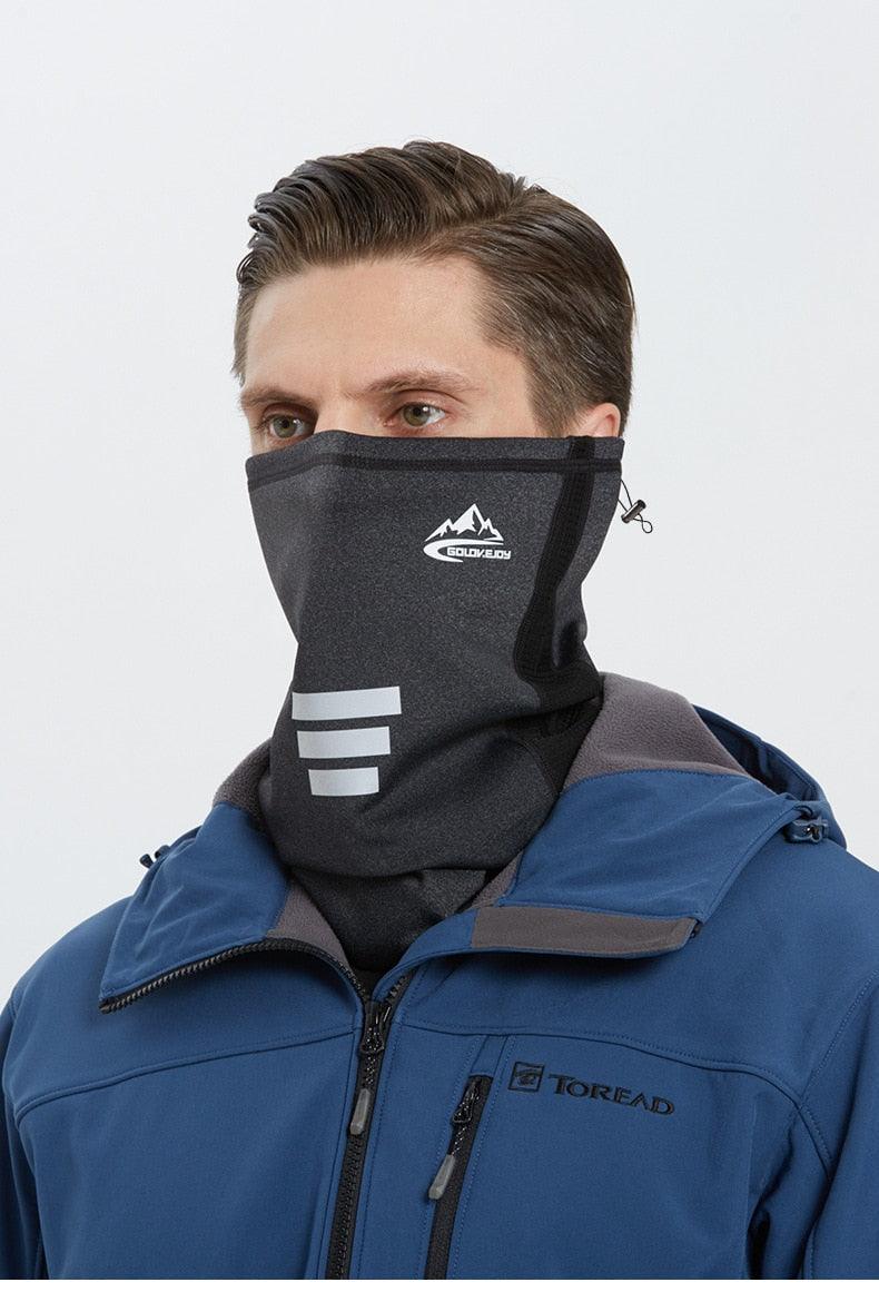 Windproof  Warm Cycling Hiking Scarf Drawstring Skiing Snowboard Face Neck Gaiter Men Headband MTB Winter Bandana for Men Women Summer Cool Printed Half Mask Bandana Face Cover Neck Gaiter Bike Outdoor Sport Fishing Cycling Ski Hiking Tube Scarf Men Women