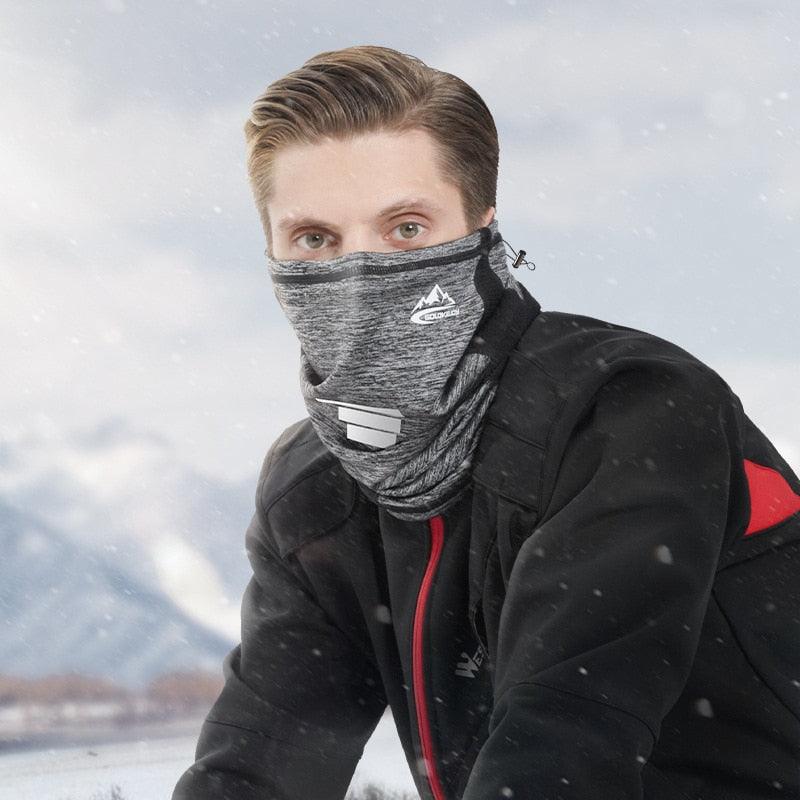 Windproof  Warm Cycling Hiking Scarf Drawstring Skiing Snowboard Face Neck Gaiter Men Headband MTB Winter Bandana for Men Women Summer Cool Printed Half Mask Bandana Face Cover Neck Gaiter Bike Outdoor Sport Fishing Cycling Ski Hiking Tube Scarf Men Women