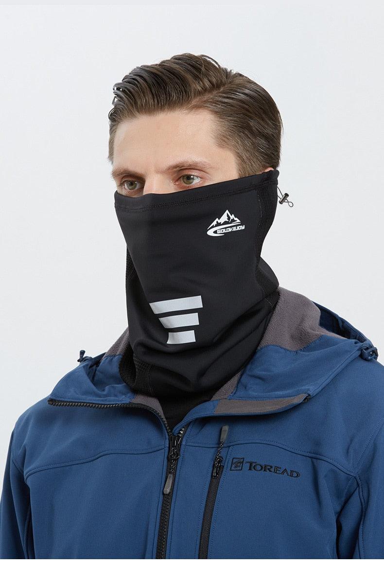 Windproof  Warm Cycling Hiking Scarf Drawstring Skiing Snowboard Face Neck Gaiter Men Headband MTB Winter Bandana for Men Women Summer Cool Printed Half Mask Bandana Face Cover Neck Gaiter Bike Outdoor Sport Fishing Cycling Ski Hiking Tube Scarf Men Women