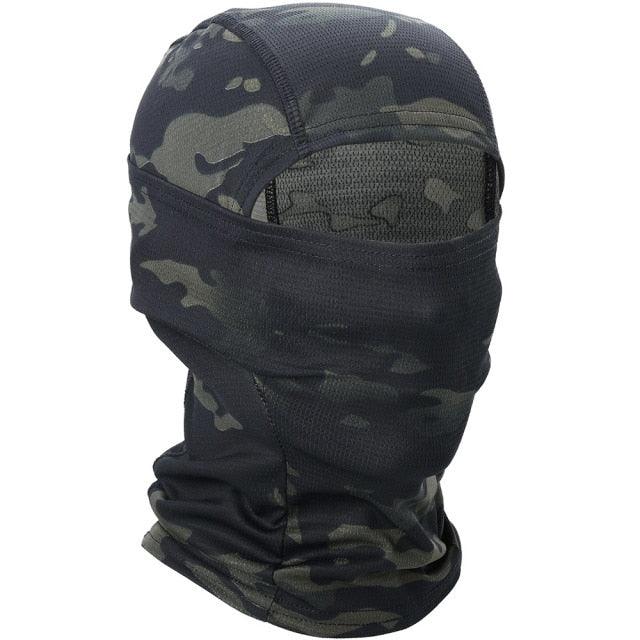 Winter Warmer Fleece Tactical Balaclava Full Face Mask Ski Paintball Running Hunting Hiking Cycling Sports Snowboard Scarf Men Motocross Summer Men Face Scarf Mask Sunscreen Dustproof Army Cycling Hunting Fishing Tactical Airsoft Hat