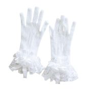 Women’s Evening Party Lace Finger Gloves(Short) Gloves For Wedding Prom Party,A7 – DS-BEA11059301-MINT04072