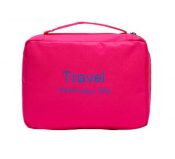 Travel Pack Bags Wash Bags Cosmetic Bags Foldable Portable Suspension,Red – DS-BEA387321011-MINT00408