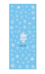 Flower Design 5 Sheets Water Transfer Nail Art Sticker – EM-BEA13106071-ARIEL03163