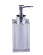Resin Liquid Hand Soap Dispenser Shower Gel Dispenser [White] – GY-BEA11056581-ERIC03992