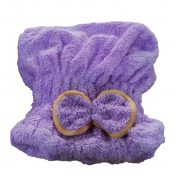 Microfiber Bath Towel Hair Dry Hat Quick Drying Bath Cap For Short Hair(Purple) – PS-BEA11056571-MC00388