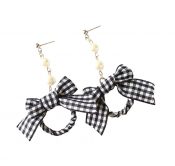 Easy Matching Earrings Fashion Accessories Bowknot Drop Earrings, 1 pair – PS-BEA11058011-ALAN03653