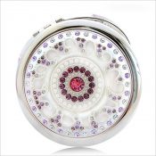 Radiant Portable Round Double Side Cosmetic Mirror Make up Mirror(JW043P1) – PS-BEA3785121-YOUNG00094