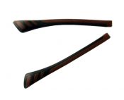 1 Pair Glasses Temple End Tips Eyeglass Ear Pads Tube Replacement, Black&Brown – BC-HEA3779801-EMMA03226