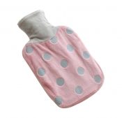 1L Soft Fleece Cover + Classic Rubber Hot Water Bottle(Random Color), R – DS-HEA3763901-MINT02384