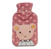 700ML Classic Rubber Hot Water Bottle + Lovely Soft Cover, Cover May Random – DS-HEA3763901-MINT02938