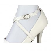 Women’s High Heels Anti-loose Shoelace Accessories,Detachable (White) – DS-HEA3780111-MINT02577