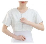Shoulder Warmer(Thin),Protect Cervical Spine,Soothe Migraines,Short Sleeve,E – DS-HEA4986874011-RAINY03725