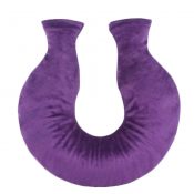 1.6L U-shape Water-filled Hot Water Bottle Villus Cover Water Bag, Purple – KE-HEA3763901-AMANDA04807
