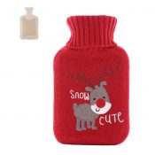 1L Cute Hot-Water Bottle Water Bag Water Injection handwarmer pocket Elk – KE-HEA3763901-AMY02891