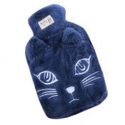 750mL Handwarmer Pocket Cute Hot-Water Bottle Water Bag Cartoon Cat Blue – KE-HEA3763901-AMY05067