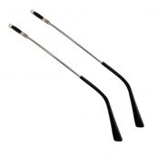 1 Pair Replacement Metal Glasses Temple Arm Eyeglasses Temple Repair, Silver – PS-HEA901590-DORIS01139-RP