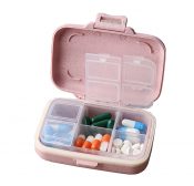 Pill Case/Box Portable Travel Medicine Organizer for Medication and Vitamin, Large compartment #44 – WK-HEA3764251-KRIS00897