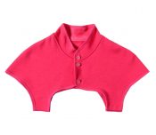 Prevent Arthritis Pain Thin Shoulder Warmers Cardigan Shrug With Collar XXL Size(Red) – GJ-SPO4986874011-LITTLE00414