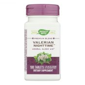 Nature’s Way – Valerian Nighttime – 100 Tablets – 0299529