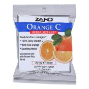 Zand HerbaLozenge Orange C Natural Orange – 15 Lozenges – Case of 12 – 0978254