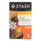 Stash Tea Passionfruit Herbal?Tea – Mango – Case of 6 – 20 Count – 0575233