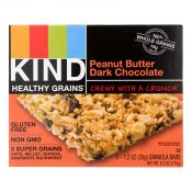 Kind Bar – Granola – Healthy Grains – Peanut Butter and Chocolate – 5/1.2 oz – case of 8 – 1283258