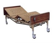 Homecare Bariatric Bed 42  With 1 Pair of  T  Rails – 1802F1HR