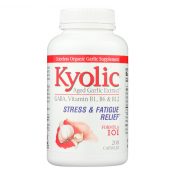 Kyolic – Aged Garlic Extract Stress and Fatigue Relief Formula 101 – 200 Capsules – 0318006
